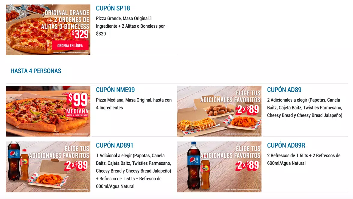 Dominos Pizza Mexico - Coupons Deals - Restaurants APK for Android Download