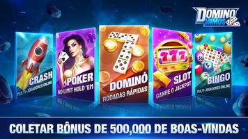 Domino Vamos: Slot Crash Poker Cartaz