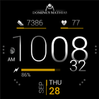 DM039 Digital Watch Face أيقونة