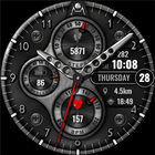 DM044 Analog Watch Face أيقونة