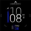 DM040 Digital Watch Face APK