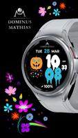 DM056 Halloween Pumpkin WF الملصق