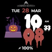 DM056 Halloween Pumpkin WF تصوير الشاشة 3