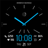 DM069 Modern Hybrid Moon آئیکن