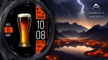 DM | 061 Digital Watch Face الملصق