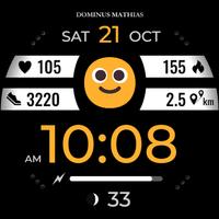DM076 Emoji Moods Faces تصوير الشاشة 3
