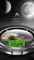 DM070 Astronomy Watch Face تصوير الشاشة 1