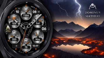 DM081 Luxury Mechanics Face الملصق