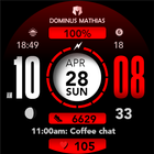 DM105 Futuristic Digital Watch أيقونة