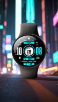DM105 Futuristic Digital Watch الملصق