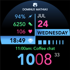 DM103 Urban Tech Watchface أيقونة