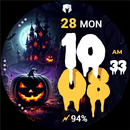 DM130 Halloween Watch Face APK
