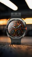 DM132 Luxury Watch Face الملصق