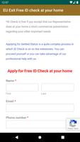 Brexit: Free ID check at your home screenshot 1