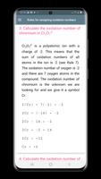 Chemistry Oxidation Numbers স্ক্রিনশট 2