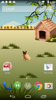 Pugzie Cute Pug Live Wallpaper الملصق