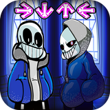 Sans FNF DUSTALLE Mod أيقونة