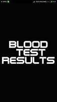 پوستر Blood Test Results