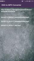 OGG to MP3 Converter 截图 2