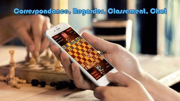 Echecs en ligne Affiche