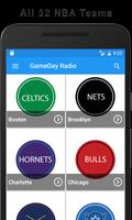 GameDay Pro Basketball Radio f Affiche