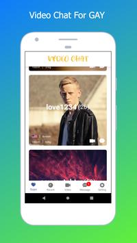 vichat - gay video chat app poster