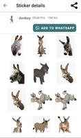 برنامه‌نما Stickers donkey for Watsp عکس از صفحه