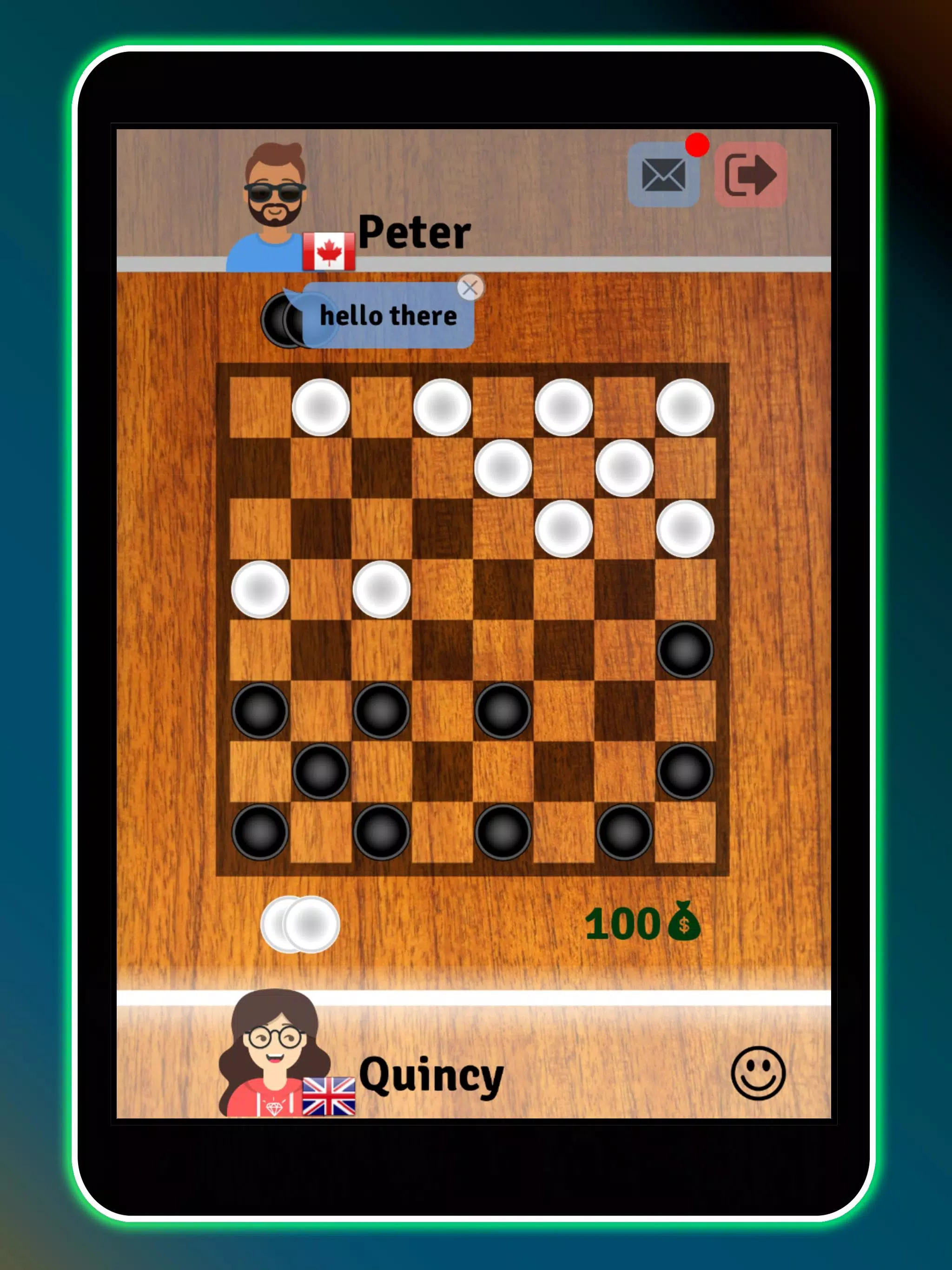 Dame - Multiplayer Brettspiel für Android - APK herunterladen