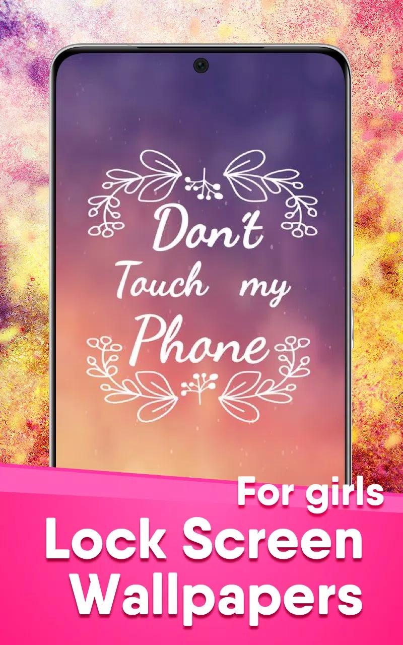 Don't Touch My Phone Wallpaper Lock Screen Anime APK for Android Download