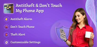 Antitheft Don't Touch My Phone Cartaz