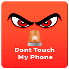 nie dotykaj mojego telefonu z  ikona