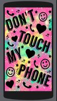 Don't Touch My Phone Wallpapers capture d'écran 2