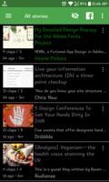 RSS Reader for Medium captura de pantalla 1