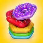 Donut Stack Sort أيقونة