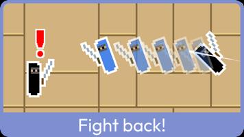 Ninjutsu Rush: Dojo Defense! ảnh chụp màn hình 1