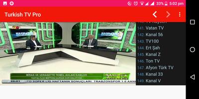 Türkiye Tv Pro HD capture d'écran 2