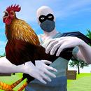 Rooster Thief Wild Rooster Run 3D – Angry Chicken APK