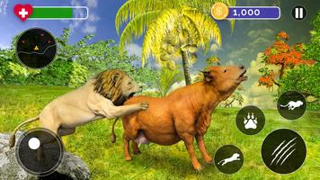 Lion Simulator Game 3D screenshot 2