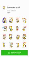 Stickers Doraemon & Dorami WAStickerApps syot layar 2