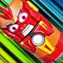 Larva cartoon quiz aplikacja