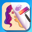 Stencil Coloring