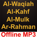 Al-Kahf Rahman Waqiah Mulk Mp3 APK