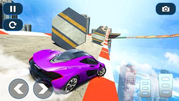 Mega Ramp Car Stunt Races captura de pantalla 1