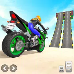 Скачать Crazy Bike Stunt Game 3D APK