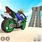 ikon Crazy Bike Stunt Game 3D