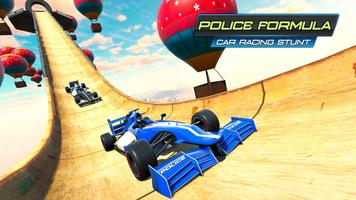 Police Formula Ramp Car Stunts Ekran Görüntüsü 3