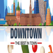 آیکون‌ Downtown