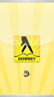 Downey الملصق