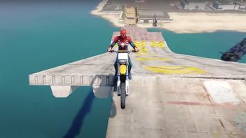 Tricky Bike Superhero Races screenshot 1