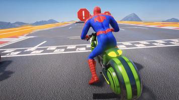 Tricky Bike Superhero Races screenshot 2